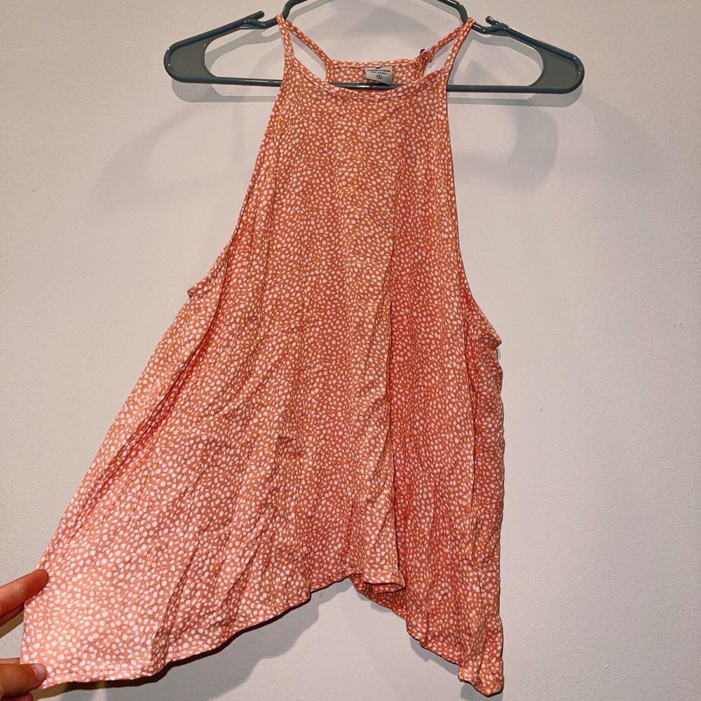 Paper Crane Halter Top